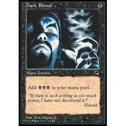 Magic löskort: Tempest: Dark Ritual