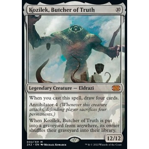 Magic löskort: Double Masters 2022: Kozilek, Butcher of Truth