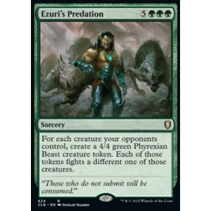 Magic löskort: Commander Legends: Battle for Baldur's Gate: Ezuri's Predation