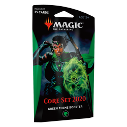 Magic The Gathering: Core 2020 (M20) Theme Booster Pack - Green