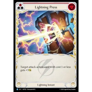 FaB Löskort: Armory Deck: Aurora: Lightning Press (Red)