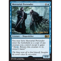 Magic löskort: Magic 2015: Mercurial Pretender (Pre Release Promo) (Foil)