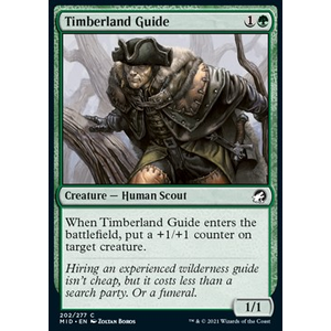 Magic löskort: Innistrad: Midnight Hunt: Timberland Guide
