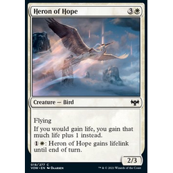 Magic löskort: Innistrad: Crimson Vow: Heron of Hope