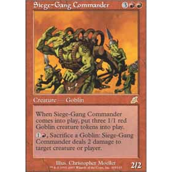 Magic löskort: Scourge: Siege-Gang Commander