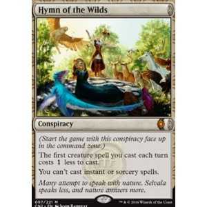 Magic löskort: Conspiracy: Take the Crown: Hymn of the Wilds (Foil)