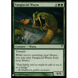 Magic löskort: The List: Panglacial Wurm (Foil)