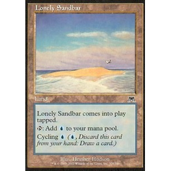 Magic löskort: Onslaught: Lonely Sandbar (Foil)