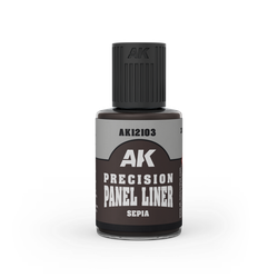 Precision Panel liner: Sepia - Enamel (30ml)