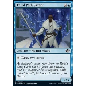 Magic löskort: The Brothers' War: Third Path Savant