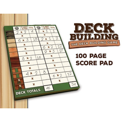 Deck Building: The Deck Building Game: 100 Page Score Pad