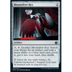 Magic löskort: Innistrad: Midnight Hunt: Moonsilver Key