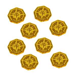 LITKO Treasure Token Set (War Cry) Transparent Yellow (8)