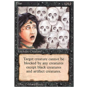 Magic löskort: Revised: Fear