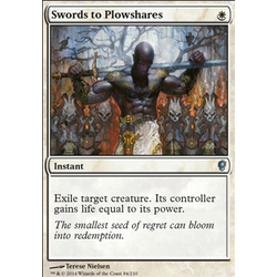 Magic löskort: Conspiracy: Swords to Plowshares