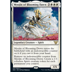 Commander: Kamigawa: Neon Dynasty: Myojin of Blooming Dawn (V.1)