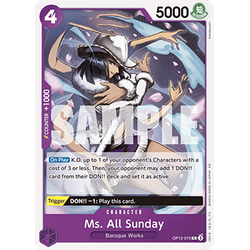 One Piece Löskort: Legacy of the: Ms. All Sunday