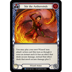 FaB Löskort: Arcane Rising Unlimited: Stir the Aetherwinds (Red)