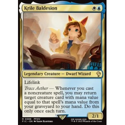 Magic löskort: Magic: The Gathering - FINAL FANTASY: Commander: Krile Baldesion