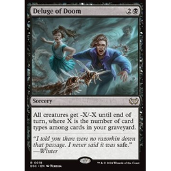 Magic löskort: Commander: Duskmourn: Deluge of Doom