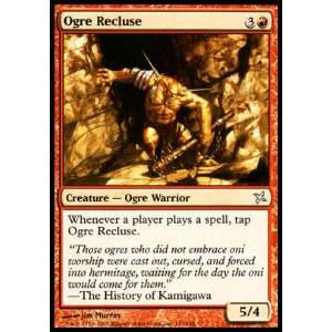 Magic löskort: Betrayers of Kamigawa: Ogre Recluse