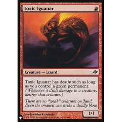 Magic löskort: The List: Toxic Iguanar