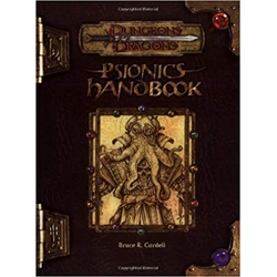 D&D 3.0: Psionics Handbook