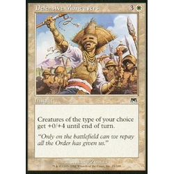 Magic löskort: Onslaught: Defensive Maneuvers