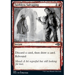 Magic löskort: Modern Horizons 2: Faithless Salvaging (alternative art)