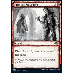 Magic löskort: Modern Horizons 2: Faithless Salvaging (alternative art)
