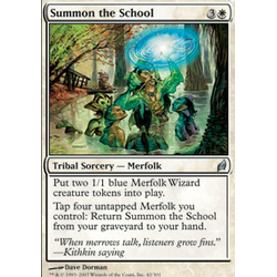Magic löskort: Lorwyn: Summon the School