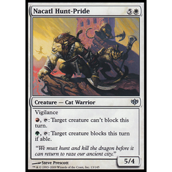 Magic löskort: Conflux Nacatl Hunt-Pride (Foil)