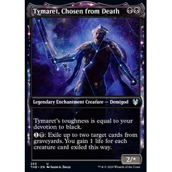 Magic löskort: Theros: Beyond Death: Tymaret, Chosen from Death (alternate art) (Foil)