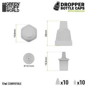 Standard nozzles and caps (10)