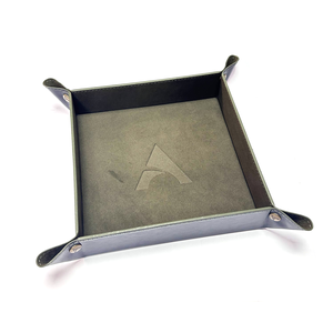 Alphaspel: Square Dice Tray - Dark Green