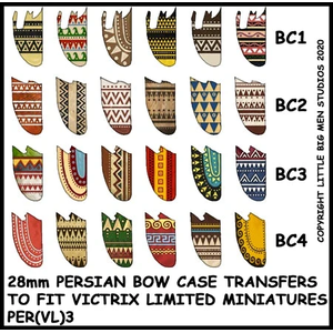 Little Big Men Studio: Persian Shield Transfers #3 for Victrix