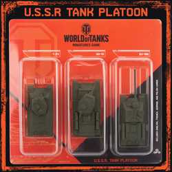 World of Tanks Miniature Game: USSR Tank Platoon