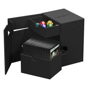 Ultimate Guard Flip´n´Tray Deck Case 133+ Standard Size XenoSkin Monocolor Black