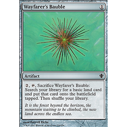 Magic löskort: Commander 2013: Wayfarer's Bauble