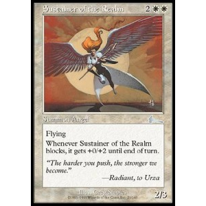Magic löskort: Urza's Legacy: Sustainer of the Realm