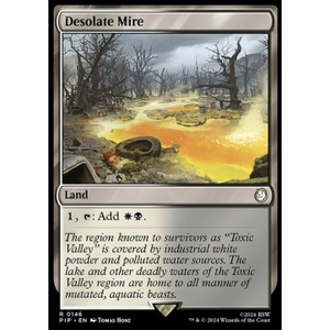 Magic löskort: Universes Beyond: Fallout: Desolate Mire