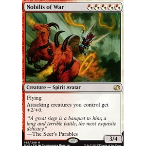 Magic löskort: Modern Masters 2015: Nobilis of War (Foil)