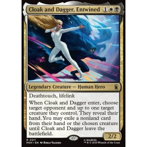Magic löskort: Marvel Super Heroes: Cloak and Dagger, Entwined