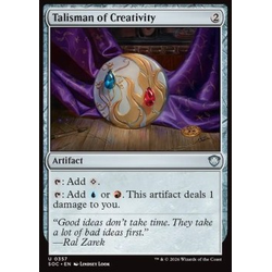 Magic löskort: Commander: Secrets of Strixhaven: Talisman of Creativity