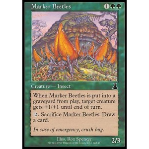 Magic löskort: Urza's Destiny: Marker Beetles