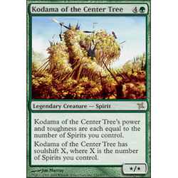 Magic löskort: Betrayers of Kamigawa: Kodama of the Center Tree