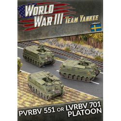 Swedish Pvrbv 551 or Lvrbv 701 Platoon
