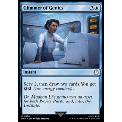 Magic löskort: Universes Beyond: Fallout: Glimmer of Genius