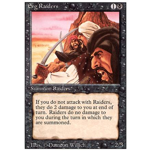 Magic löskort: Revised: Erg Raiders