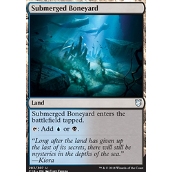 Magic löskort: Commander 2018: Submerged Boneyard